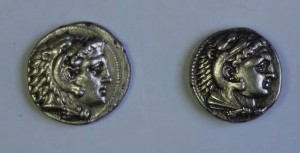 Ασημένια νομίσματα Αλεξάνδρου