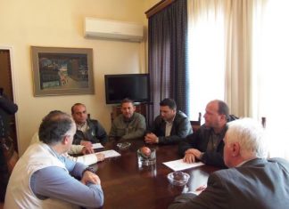 Συνάντηση Μοσχολιού με το συλλόγο εργαζομένων του δήμου