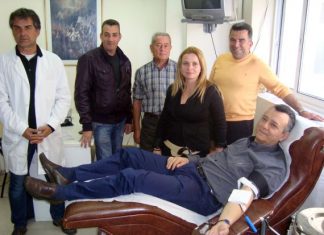 Εθελοντική αιμοδοσία του συνδυασμού «Συνεργασία Πολιτών»
