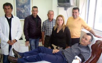 Εθελοντική αιμοδοσία του συνδυασμού «Συνεργασία Πολιτών»