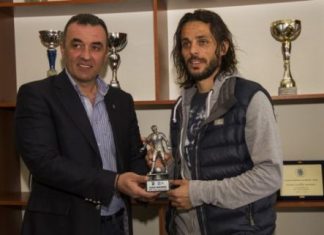 Βραβεύτηκε ο Σφακιανάκης “Τα καταφέραμε, δείχνοντας ότι μπορούσαμε να πάμε ακόμα πιο ψηλά”