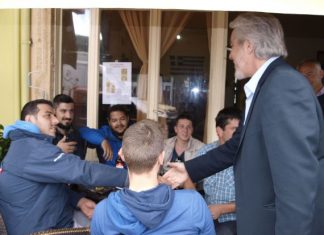 Περιοδεία Τραπεζιώτη σε Αράκυνθο και Μακρυνεία