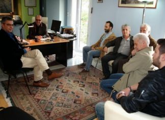 Με τους αρχιτέκτονες και μηχανικούς συναντήθηκε ο Λουκόπουλος