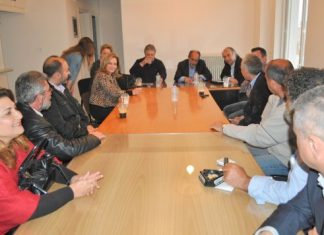 Συναντήσεις Κατσιφάρα με φορείς της Ναυπακτίας