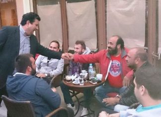 Σε Πεντάλοφο, Ευηνοχώρι και Άγιο Θωμά περιόδευσε ο Παναγιώτης Κατσούλης