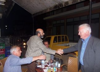 Περιοδεία Π. Μοσχολιού σε Στράτο και Λεπενού