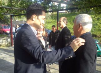 Περιοδεία Παπαναστασίου στον πρώην δήμο Παναιτωλικού