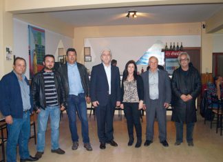 Περιοδεία Δ. Τραπεζιώτη στη Δημοτική Ενότητα Παναιτωλικού