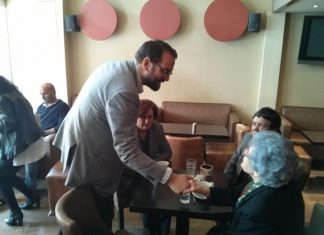 Περιοδεία Φαρμάκη στο δήμο Θέρμου