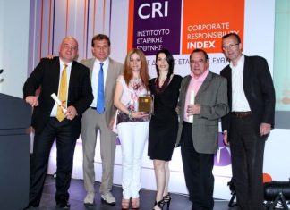 Η ΓΕΦΥΡΑ Α.Ε. στη χρυσή κατηγορία του Εθνικού Δείκτη Εταιρικής Ευθύνης «CR-Index»