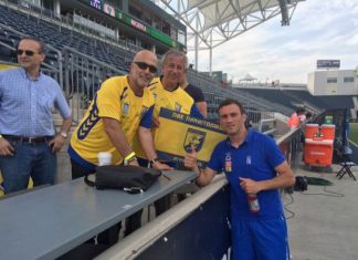 Φίλοι του Παναιτωλικού στην Αμερική κοντά στην Εθνική