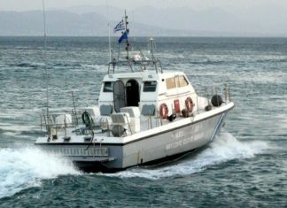 Aκυβέρνητη λέμβος στη θαλάσσια περιοχή Mύτικα – Αστακού – Περιπέτεια με αίσιο τέλος για 37χρονο