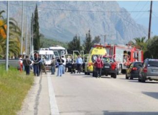 Φορτηγό συγκρούστηκε μετωπικά με 2 I.X. στην Εθνική οδό Αντιρρίου-Ιωαννίνων