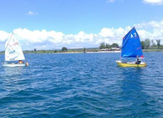 Ιστιοπλοΐα στη Λίμνη Τριχωνίδα