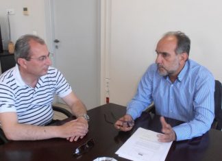 Άμεση συνεργασία Περιφέρειας και Δήμου Θέρμου αποφάσισαν Κατσιφάρας – Κωνσταντάρας