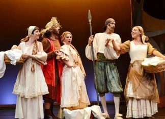 Ο «Δον Κιχώτης» στο πάρκο Θερβάντες Ναυπάκτου