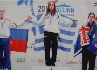 “Χρυσή” στο Παγκόσμιο Πρωτάθλημα Tae Kwon-Do η Μαρία Λεκατσά από την Κανδήλα