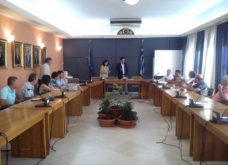 Συμπληρωματική ορκωμοσία για τοπικούς συμβούλους ενώπιον του νέου δημάρχου Αγρινίου