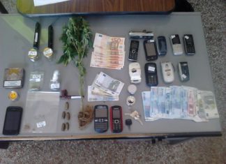 Τέσσερις συλλήψεις στη Ναύπακτο για κατοχή και διακίνηση ναρκωτικών