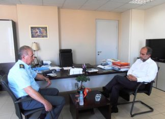 Εγκληματικότητα και οδική ασφάλεια στο επίκεντρο συζήτησης Κατσιφάρα – Αν. Αποστολόπουλου