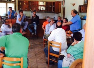 Σύσκεψη αγροτών στα Σαρδίνια Αμφιλοχίας από την Ομοσπονδία Αγροτικών Συλλόγων