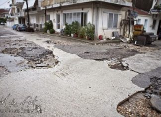 Μεγάλες ζημιές και στον Αστακό από τη νεροποντή