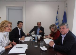 Συνάντηση εργασίας Κατσιφάρα – Παπαναστασίου