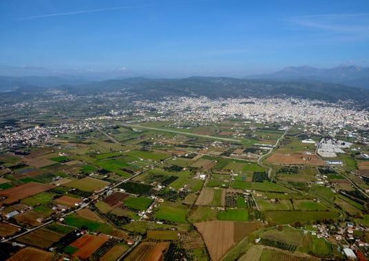 Το Αγρίνιο από αέρος
