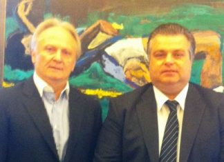 Με τον Ανδριανό ο Καραπάνος για αθλητικές υποδομές στο δήμο Μεσολογγίου