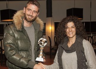 Η βράβευση του Στέλιου Μαλεζά