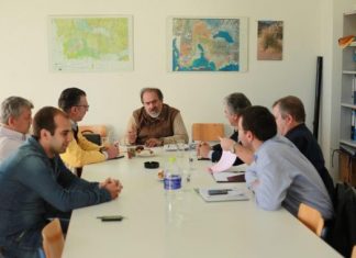 Συνάντηση εργασίας στον Φορέα Διαχείρισης της Λιμνοθάλασσας