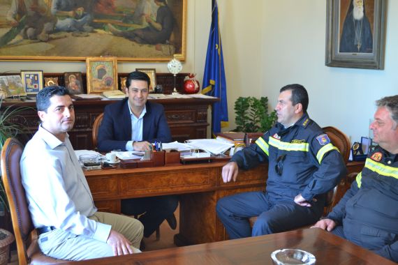 Συνεργασία με Πυροσβεστικό Σώμα