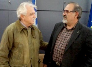 Επίσκεψη Στ. Μπένου στον Φορέα Διαχείρισης Λιμνοθάλασσας Μεσολογγίου