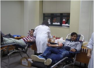 Eθελοντική αιμοδοσία στο ΣΔΕ Αγρινίου