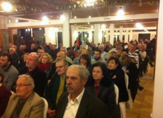 Πολιτική εκδήλωση του ΠΑΣΟΚ στο Μεσολόγγι με ομιλία Βερελή