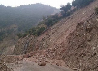 Κατολισθήσεις στο Ορεινό Θέρμο – Αποκλεισμένα τα χωριά Διπλάτανος και Κόνισκα