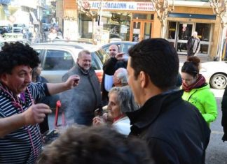 Δήμαρχε, ποια παράτασ΄ και ποια γέφυρα ; Δε χαμπαριάζου ΄γω απού δαύτα. Ψ΄το κι Άγιους ου Θεός !