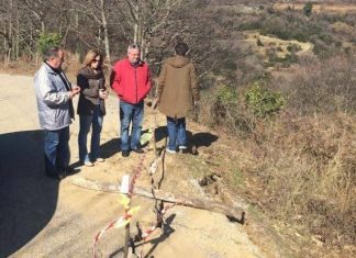 Καταγράφονται οι ζημιές στο ορεινό οδικό δίκτυο της Μακρυνείας