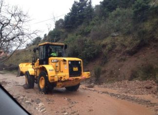 Προβλήματα στο ορεινό οδικό δίκτυο του δήμου Θέρμου