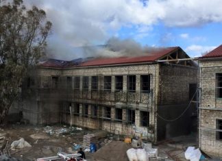 Διαβεβαιώσεις για το έργο στο Γυμνάσιο-Λύκειο Θέρμου παρά την σημερινή ατυχία