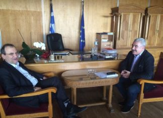 Συνάντηση Γαλούνη – Στρατούλη για τα προβλήματα του Ξηρομέρου