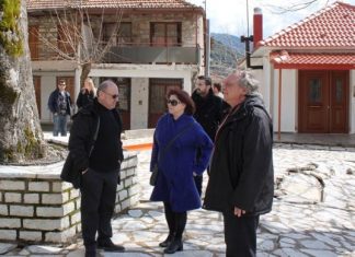 Τριανταφύλλου – Λουκόπουλος στις πληγείσες περιοχές της Ορεινής Ναυπακτίας