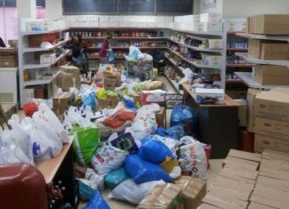 “Ημέρα αγάπης” : Μεγάλη ποσότητα τροφίμων συγκεντρώθηκε για το κοινωνικό παντοπωλείο
