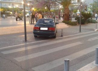 Σκηνές αγρινιώτικης κυκλοφοριακής τρέλας