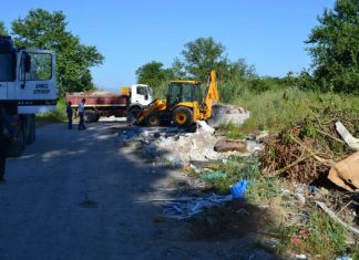 Καθαρισμός στην περιοχή της Ερμίτσας