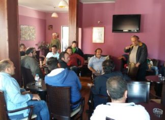 Πολιτική συγκέντρωση στη Πλαγιά Βόνιτσας το ΚΚΕ