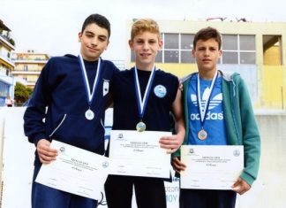 Σημαντικές επιδόσεις για τον Νικολό Παντελή της Ολυμπιάδας Αγρινίου