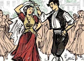 Χορευτική παράσταση από τους «Θεστιείς» στο Καινούργιο