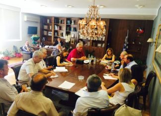 Σύσκεψη με τον πρόεδρο του ΕΛΓΑ στο Μεσολόγγι