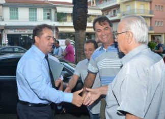 Η προεκλογική ομιλία του Δ. Κωνσταντόπουλου στο Μεσολόγγι